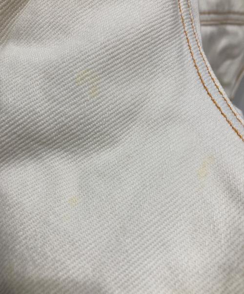 MM6 Maison Margiela（エムエムシックスメゾンマルジェラ）MM6 Maison Margiela (エムエムシックスメゾンマルジェラ) SUPER BLEACH JEANS アイボリー サイズ:SIZE Mの古着・服飾アイテム