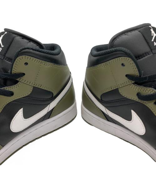 NIKE（ナイキ）NIKE (ナイキ) AIR JORDAN 1 MID カーキ サイズ:SIZE 28cmの古着・服飾アイテム