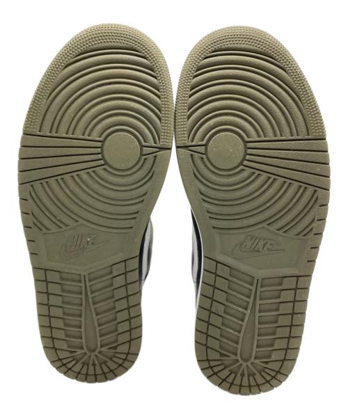 NIKE（ナイキ）NIKE (ナイキ) AIR JORDAN 1 MID カーキ サイズ:SIZE 28cmの古着・服飾アイテム