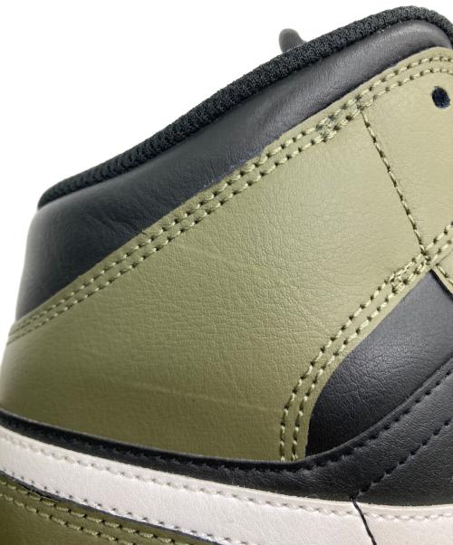 NIKE（ナイキ）NIKE (ナイキ) AIR JORDAN 1 MID カーキ サイズ:SIZE 28cmの古着・服飾アイテム