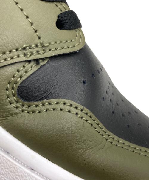 NIKE（ナイキ）NIKE (ナイキ) AIR JORDAN 1 MID カーキ サイズ:SIZE 28cmの古着・服飾アイテム