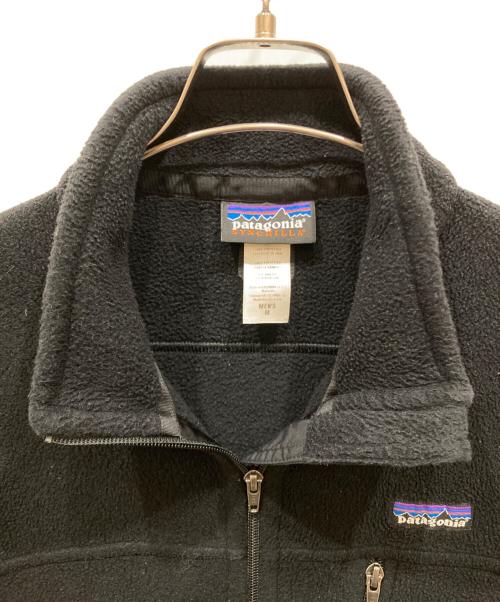 Patagonia SYNCHILLA（パタゴニア シンチラ）Patagonia SYNCHILLA (パタゴニア シンチラ) フルジップフリースジャケット ブラック サイズ:SIZE Mの古着・服飾アイテム