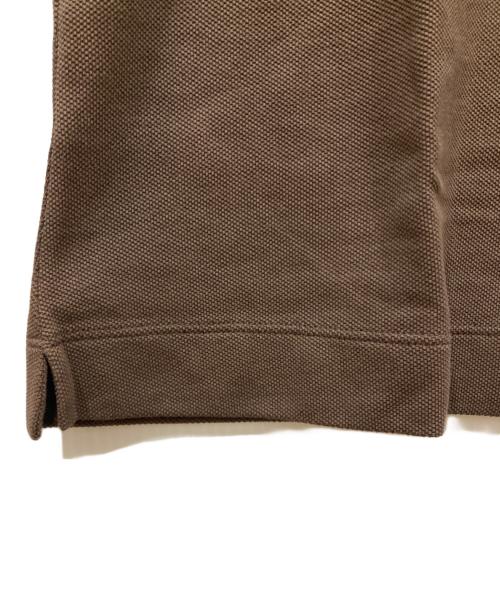 MONCLER（モンクレール）MONCLER (モンクレール) ポロシャツ ブラウン サイズ:SIZE XSの古着・服飾アイテム