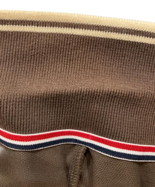 MONCLER（モンクレール）MONCLER (モンクレール) ポロシャツ ブラウン サイズ:SIZE XSの古着・服飾アイテム