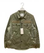 sacaiサカイ）の古着「Cotton Oxford Nylon Twill Shirt」｜カーキ