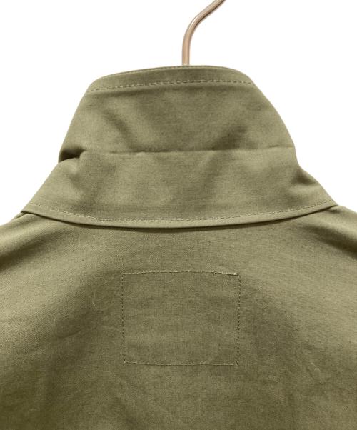 sacai（サカイ）sacai (サカイ) Cotton Oxford Nylon Twill Shirt カーキ サイズ:SIZE 3の古着・服飾アイテム