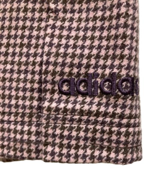 adidas（アディダス）adidas (アディダス) 千鳥柄セットアップ ピンク サイズ:SIZE L 未使用品の古着・服飾アイテム