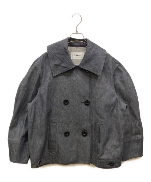 machatt（マチャット）machatt (マチャット) デニムフォルムジャケット インディゴ サイズ:不明の古着・服飾アイテム