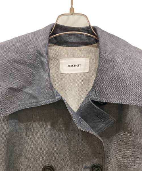 machatt（マチャット）machatt (マチャット) デニムフォルムジャケット インディゴ サイズ:不明の古着・服飾アイテム