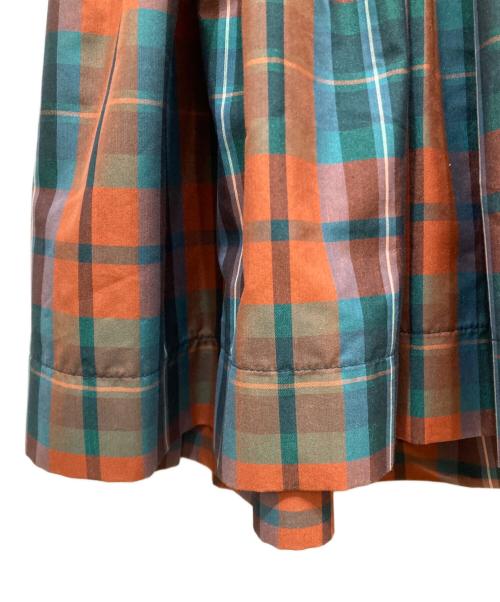 Vivienne Westwood RED LABEL（ヴィヴィアンウエストウッドレッドレーベル）Vivienne Westwood RED LABEL (ヴィヴィアンウエストウッドレッドレーベル) 半袖ワンピース ブラック×オレンジ サイズ:SIZE 2の古着・服飾アイテム