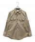 MADISON BLUE（マディソンブルー）の古着「HAMPTON BACK SATIN SHIRT」｜ベージュ