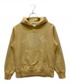 REMI RELIEFレミレリーフ）の古着「MICHIGAN SWEAT パーカー」｜イエロー