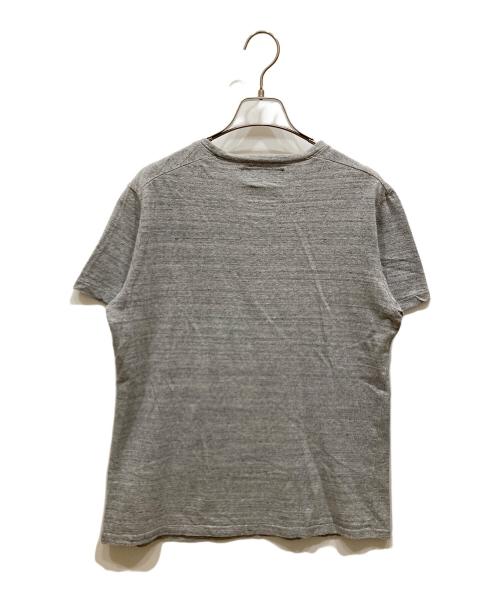 MADISON BLUE（マディソンブルー）MADISON BLUE (マディソンブルー) HELLO CREW NECK TEE グレー サイズ:SIZE 02の古着・服飾アイテム