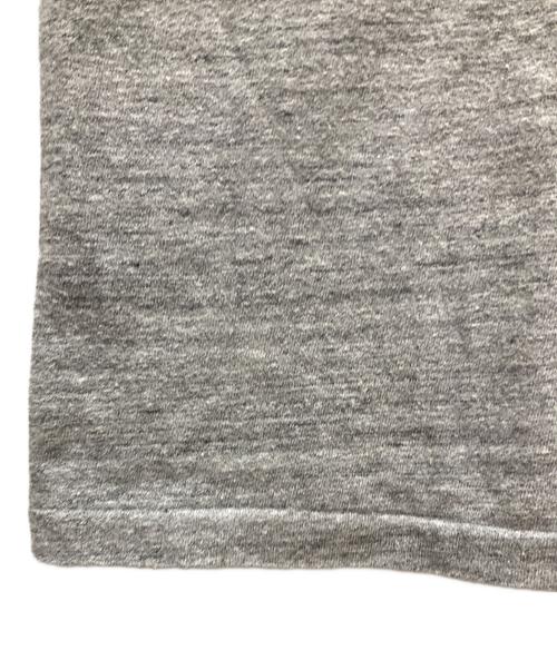 MADISON BLUE（マディソンブルー）MADISON BLUE (マディソンブルー) HELLO CREW NECK TEE グレー サイズ:SIZE 02の古着・服飾アイテム