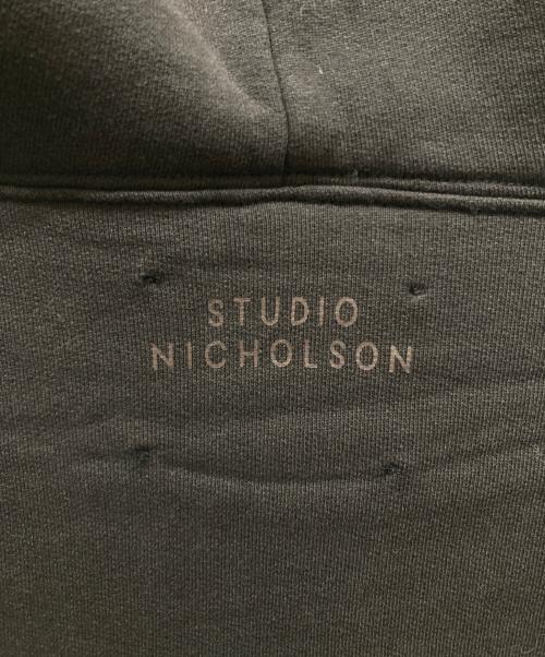 STUDIO NICHOLSON（スタジオ ニコルソン）STUDIO NICHOLSON (スタジオ ニコルソン) プルオーバーパーカー グレー サイズ:SIZE Sの古着・服飾アイテム