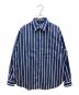 MATTEAU（マトー）の古着「CLASSIC STRIPE SHIRT」｜ブルー