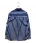MATTEAU (マトー) DEUXIEME CLASSE (ドゥーズィエム クラス) CLASSIC STRIPE SHIRT ブルー サイズ:SIZE 2 未使用品：20000円