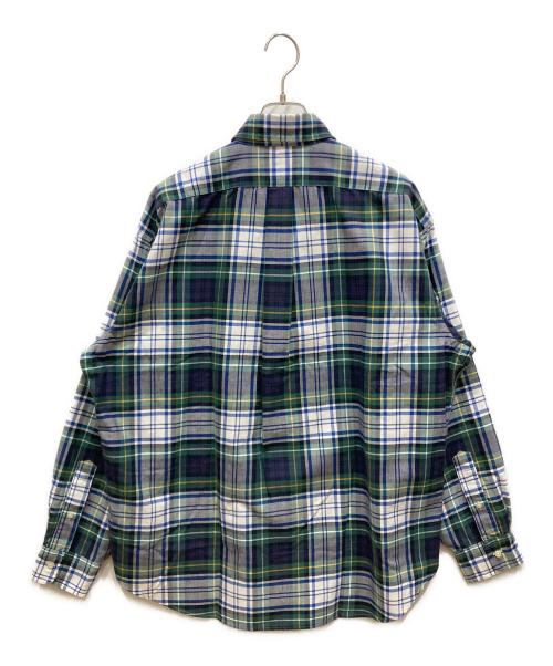 POLO RALPH LAUREN（ポロ・ラルフローレン）POLO RALPH LAUREN (ポロ・ラルフローレン) SPORT SHIRT　THE BIG SHIRT グリーン サイズ:SIZE M 未使用品の古着・服飾アイテム