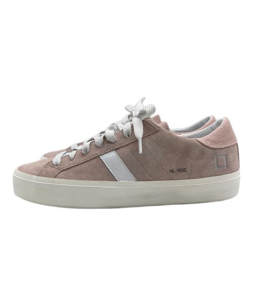 D.A.T.E.（デイト）D.A.T.E. (デイト) HILL LOW SUEDE ピンク サイズ:SIZE EU39の古着・服飾アイテム