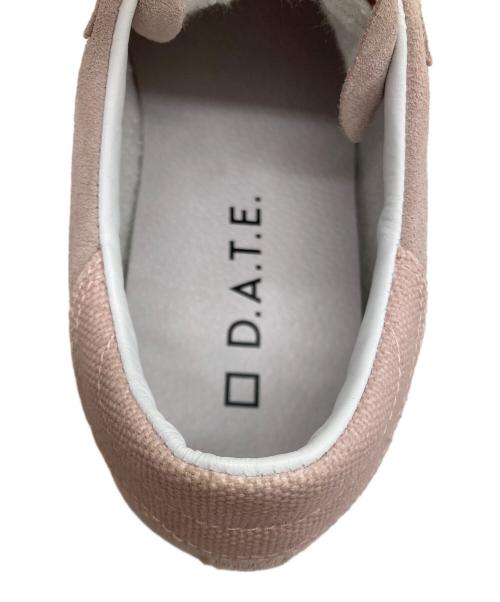 D.A.T.E.（デイト）D.A.T.E. (デイト) HILL LOW SUEDE ピンク サイズ:SIZE EU39の古着・服飾アイテム