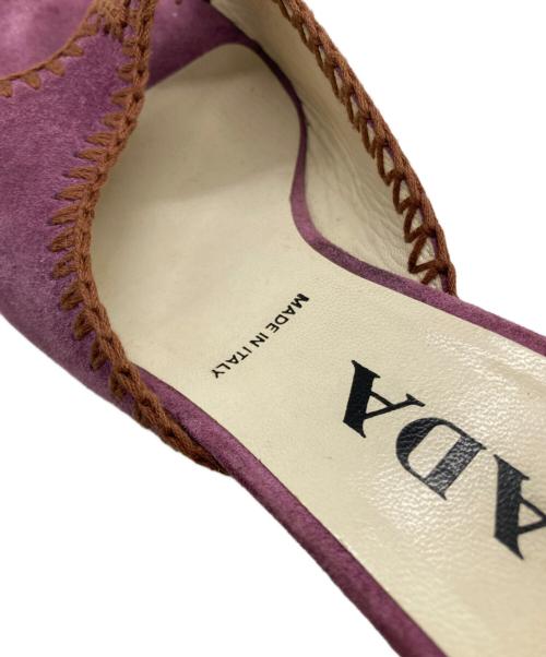 PRADA（プラダ）PRADA (プラダ) ハイヒールパンプス パープル サイズ:36の古着・服飾アイテム