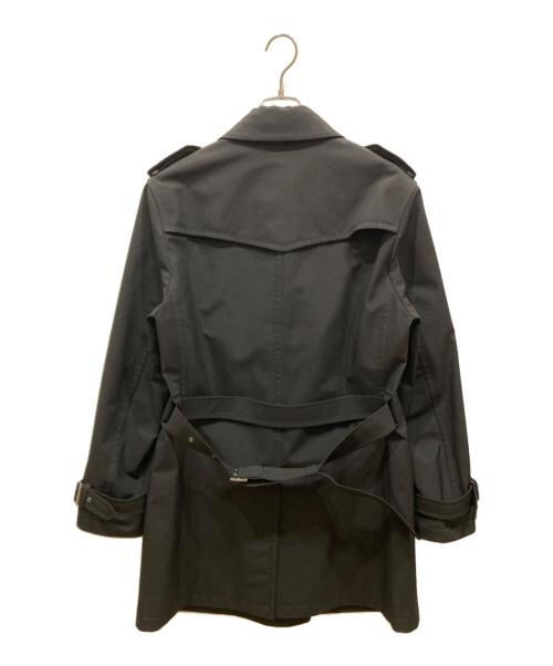 BURBERRY BLACK LABEL（バーバリーブラックレーベル）BURBERRY BLACK LABEL (バーバリーブラックレーベル) トレンチコート ブラック サイズ:SIZE Lの古着・服飾アイテム
