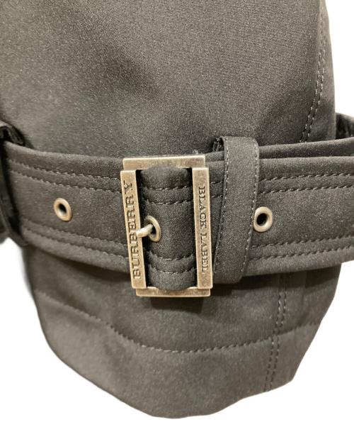 BURBERRY BLACK LABEL（バーバリーブラックレーベル）BURBERRY BLACK LABEL (バーバリーブラックレーベル) トレンチコート ブラック サイズ:SIZE Lの古着・服飾アイテム