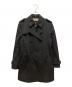 BURBERRY BLACK LABEL（バーバリーブラックレーベル）の古着「トレンチコート」｜ブラック