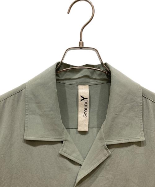 GROUND Y（グラウンドワイ）GROUND Y (グラウンドワイ) 半袖シャツ グリーン サイズ:SIZE 3の古着・服飾アイテム
