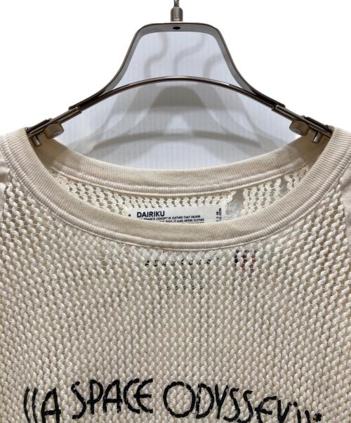 DAIRIKU（ダイリク）DAIRIKU (ダイリク) Russel Military Thermal Tee アイボリー サイズ:SIZE Mの古着・服飾アイテム