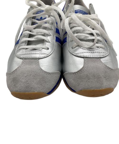 adidas（アディダス）adidas (アディダス) Country OG ブルー×シルバー サイズ:28cmの古着・服飾アイテム