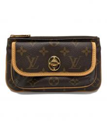 LOUIS VUITTON（ルイ ヴィトン）の古着「ハンドポーチ　ポシェットティカル」｜ブラウン