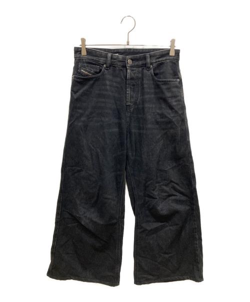 DIESEL（ディーゼル）DIESEL (ディーゼル) ローウェスト Relaxed Jeans ブラック サイズ:SIZE 24の古着・服飾アイテム