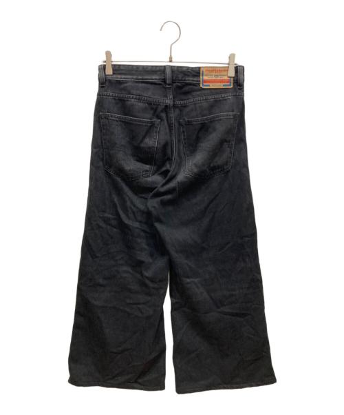 DIESEL（ディーゼル）DIESEL (ディーゼル) ローウェスト Relaxed Jeans ブラック サイズ:SIZE 24の古着・服飾アイテム