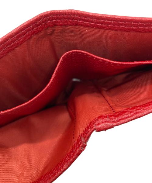 PORTER（ポーター）PORTER (ポーター) SHRINK RED SQUARE PURSE レッドの古着・服飾アイテム