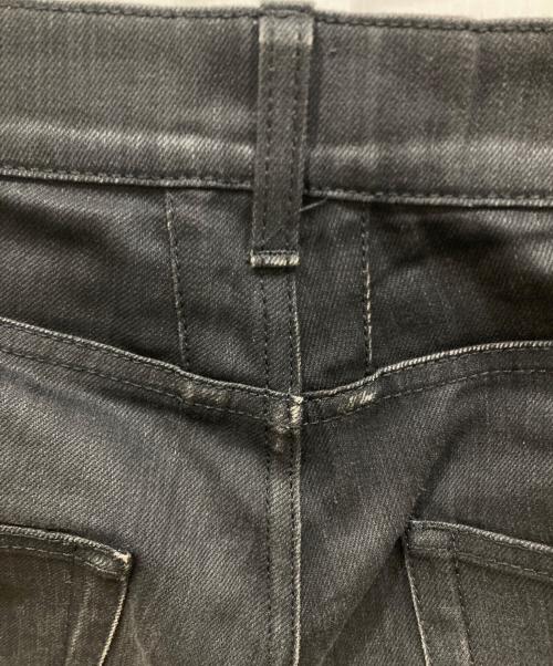 Saint Laurent Paris（サンローランパリ）Saint Laurent Paris (サンローランパリ) カットオフスキニージーンズ ブラック サイズ:SIZE 71cm (W28)の古着・服飾アイテム