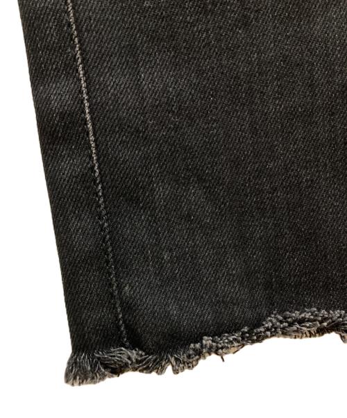 Saint Laurent Paris（サンローランパリ）Saint Laurent Paris (サンローランパリ) カットオフスキニージーンズ ブラック サイズ:SIZE 71cm (W28)の古着・服飾アイテム