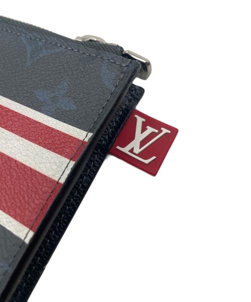 LOUIS VUITTON（ルイ ヴィトン）LOUIS VUITTON (ルイ ヴィトン) クラッチバッグ ネイビーの古着・服飾アイテム