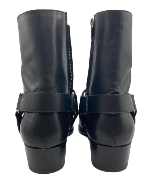 Saint Laurent Paris（サンローランパリ）Saint Laurent Paris (サンローランパリ) Classic Wyatt Harness Ring Boot ブラック サイズ:SIZE　41の古着・服飾アイテム