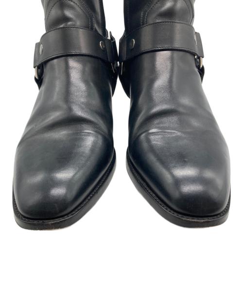 Saint Laurent Paris（サンローランパリ）Saint Laurent Paris (サンローランパリ) Classic Wyatt Harness Ring Boot ブラック サイズ:SIZE　41の古着・服飾アイテム