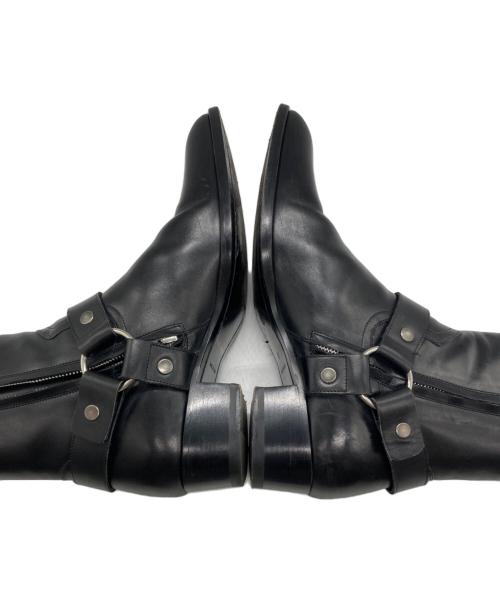 Saint Laurent Paris（サンローランパリ）Saint Laurent Paris (サンローランパリ) Classic Wyatt Harness Ring Boot ブラック サイズ:SIZE　41の古着・服飾アイテム