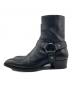 Saint Laurent Paris (サンローランパリ) Classic Wyatt Harness Ring Boot ブラック サイズ:SIZE　41：30000円