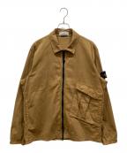 STONE ISLANDストーンアイランド）の古着「ジップジャケット」｜ブラウン