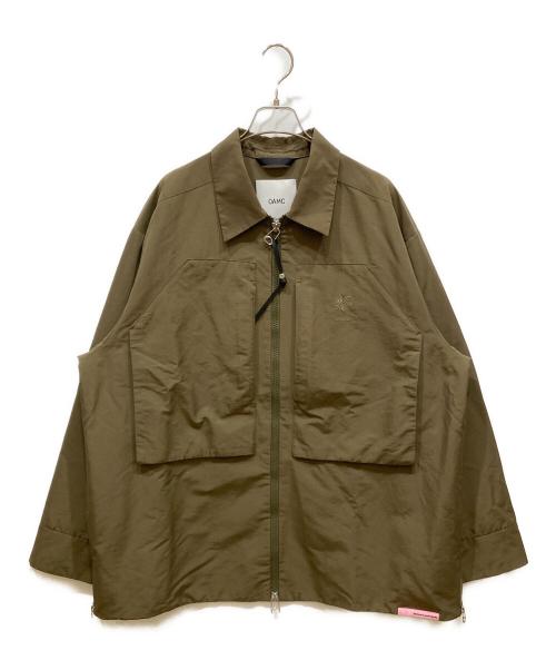 OAMC（オーエーエムシー）OAMC (オーエーエムシー) GOLDWIN (ゴールドウイン) Overshirt ブラウン サイズ:SIZE XLの古着・服飾アイテム