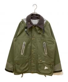 Barbour×and wander（バブアー×アンドワンダー）の古着「3Layer Bedale Pertex Shield Jacket」｜オリーブ