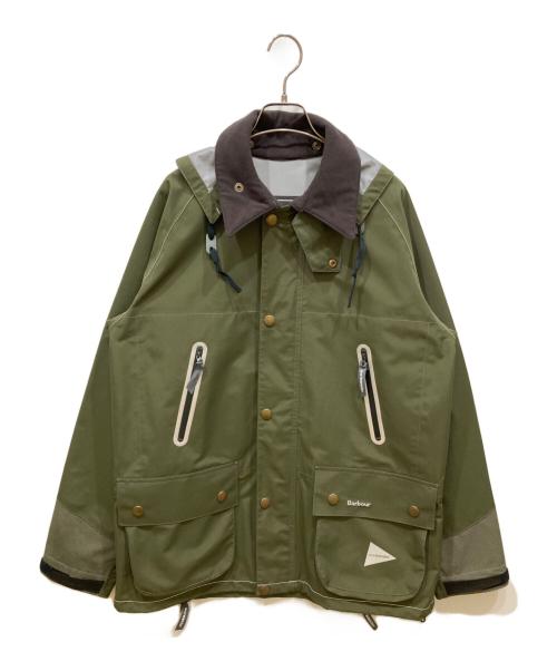 Barbour（バブアー）Barbour (バブアー) and wander (アンドワンダー) 3Layer Bedale Pertex Shield Jacket オリーブ サイズ:SIZE Mの古着・服飾アイテム