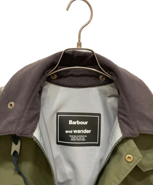 Barbour（バブアー）Barbour (バブアー) and wander (アンドワンダー) 3Layer Bedale Pertex Shield Jacket オリーブ サイズ:SIZE Mの古着・服飾アイテム