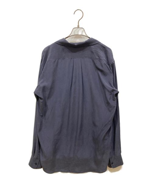 moncao（モンサオ）moncao (モンサオ) オープンカラーシャツ ネイビー サイズ:SIZE XLの古着・服飾アイテム
