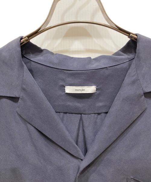 moncao（モンサオ）moncao (モンサオ) オープンカラーシャツ ネイビー サイズ:SIZE XLの古着・服飾アイテム