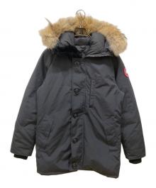 CANADA GOOSE（カナダグース）の古着「ジャスパーパーカ ダウンコート」｜ネイビー